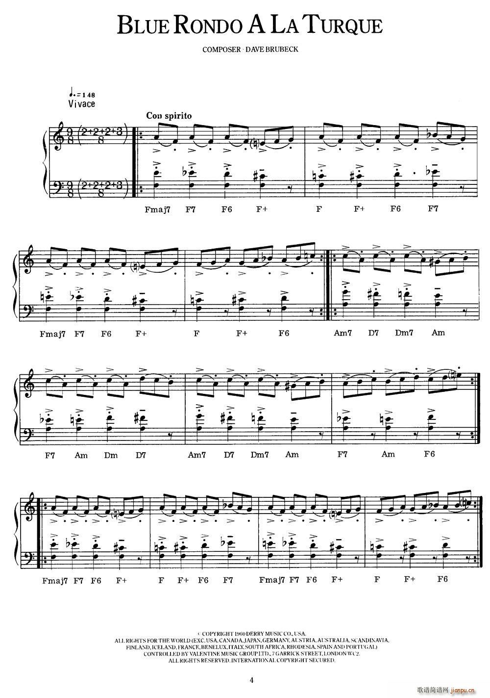 Blue Rondo A La Turque {(ln)ɫ(V)1
