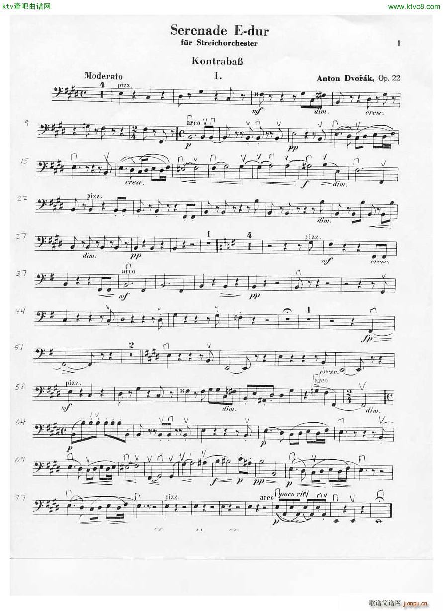 Dvorak Serenade in e Dur O 22 1st Mov(V)9