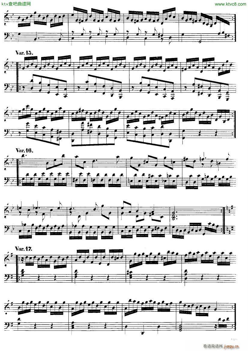 Handel Chaconne in G major G229(V)5