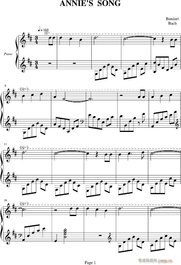 Annie`s song(V)1