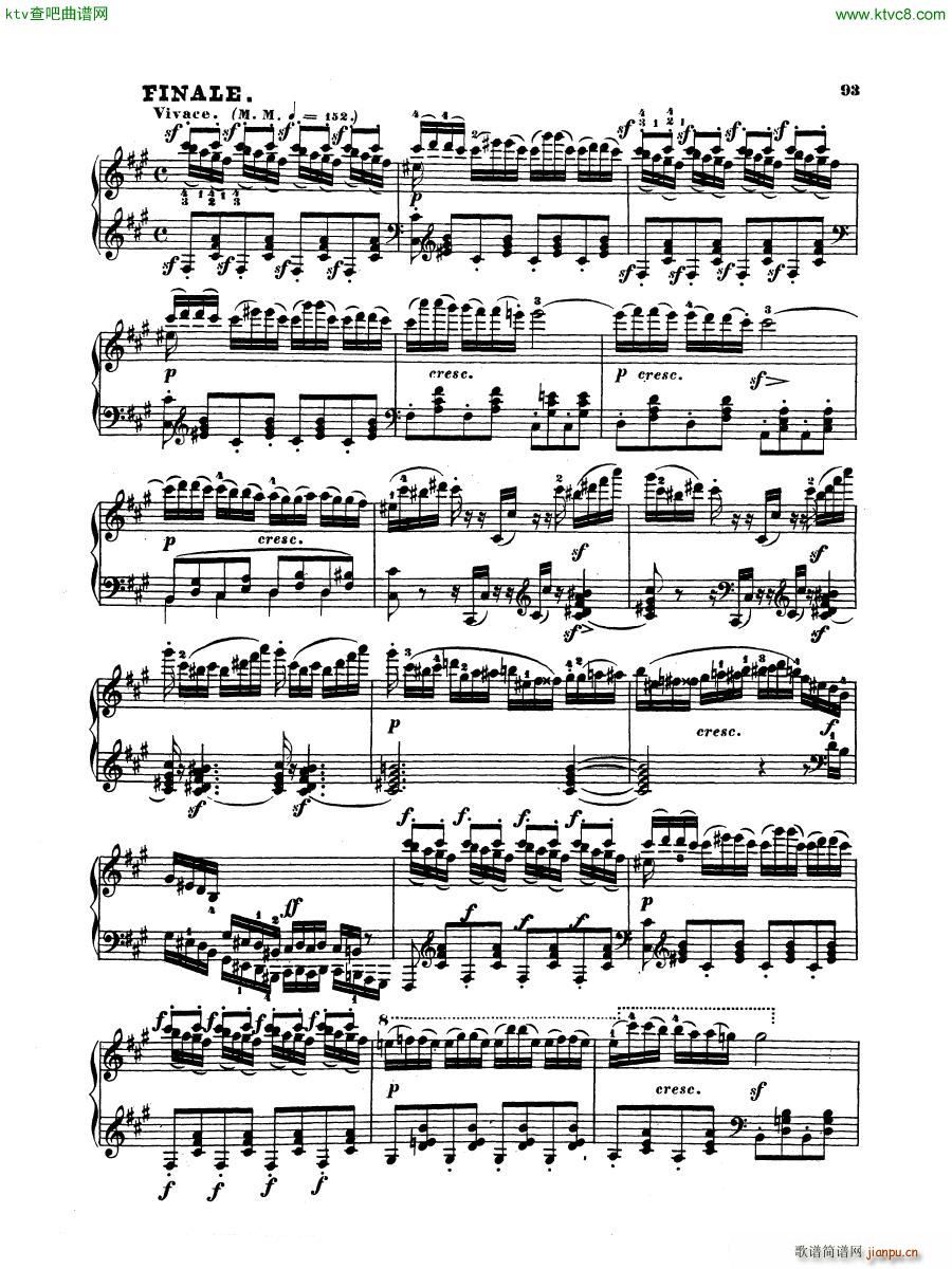 Hummel Sonata in F sharp minor Op 81(V)20