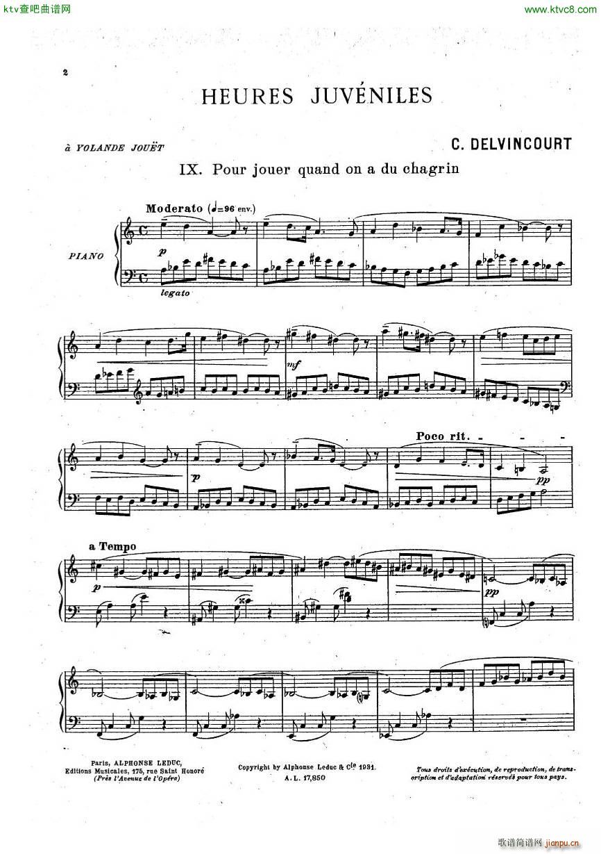 Delvincourt Heures juveniles No5 missing(V)17