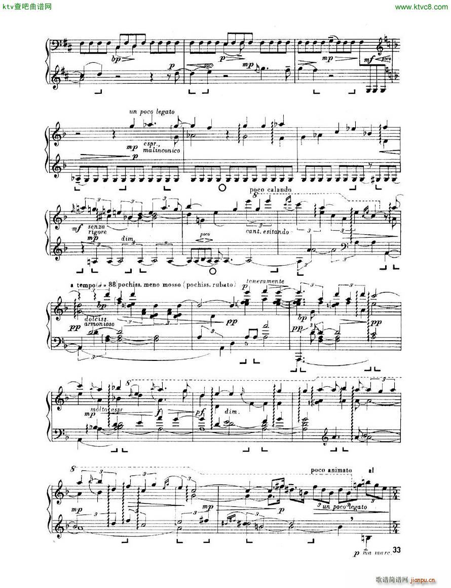 Enescu op 24 No 3 Piano sonata No 3(V)33