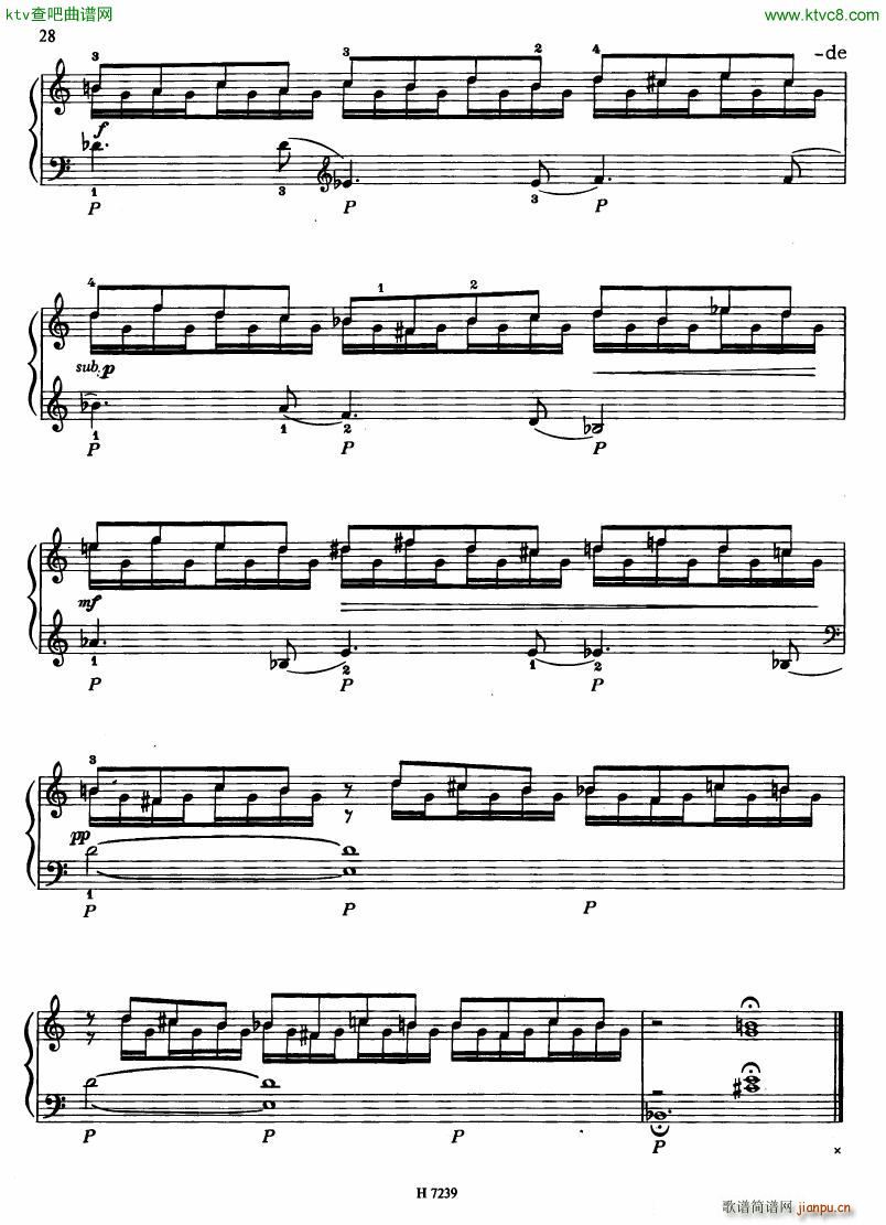 Hurnik piano etudes(V)25