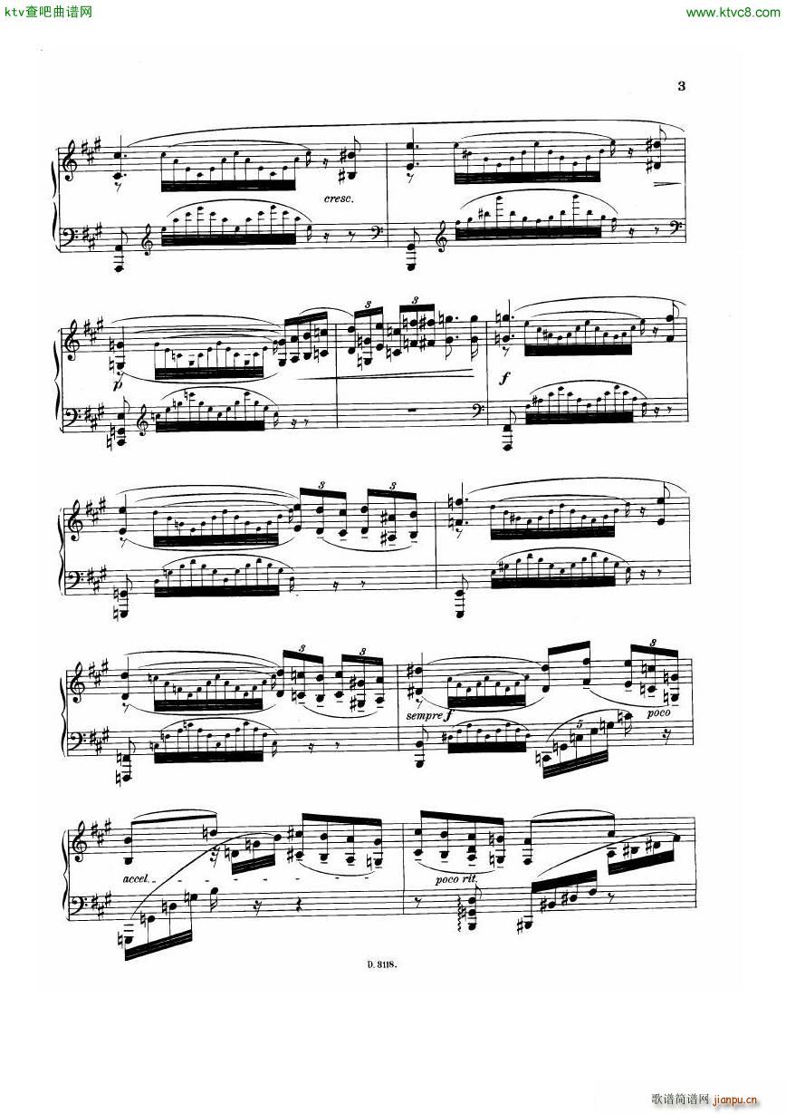 Dohnnyi op 11 Four Rhapsodies(V)19