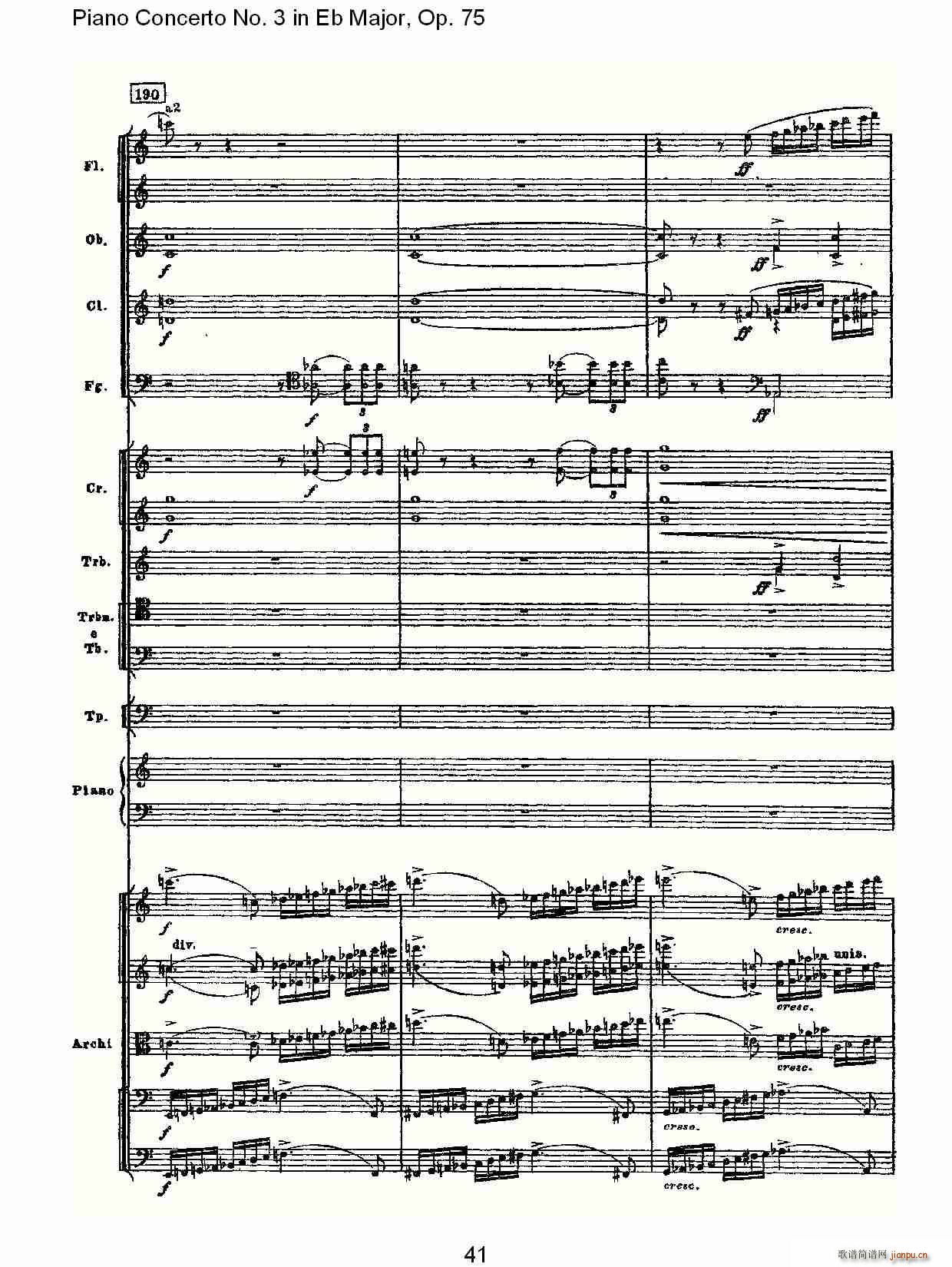 Piano Concerto No.3 in Eb Major, Op.75(V)11