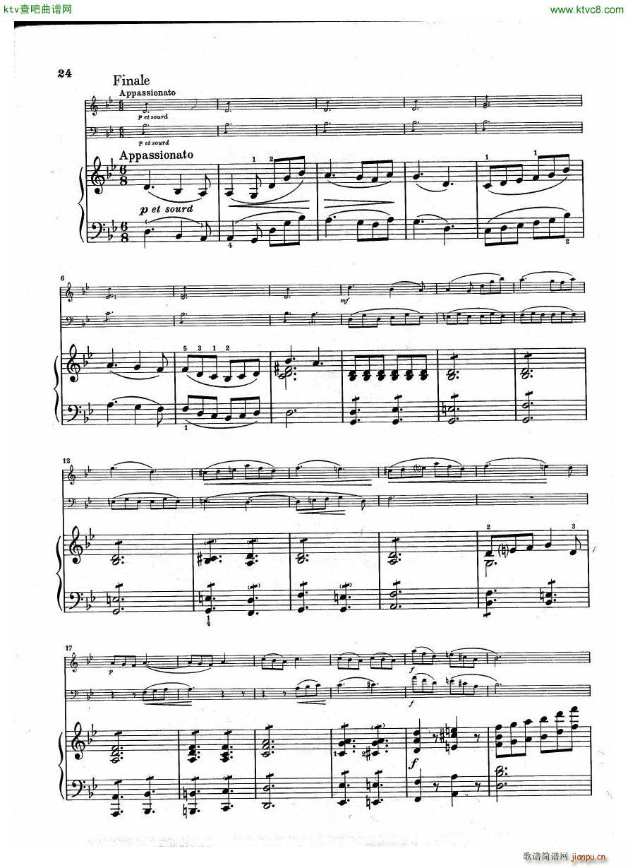 Debussy Trio en Sol(V)24