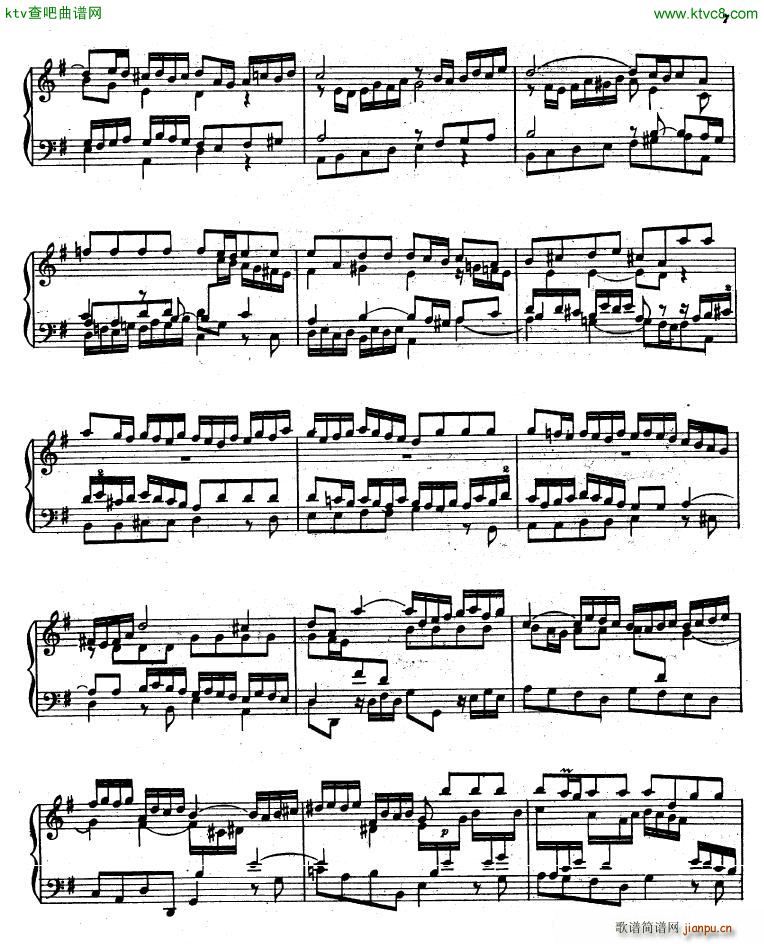 Bach D Albert Prelude and fugue in g major(V)7