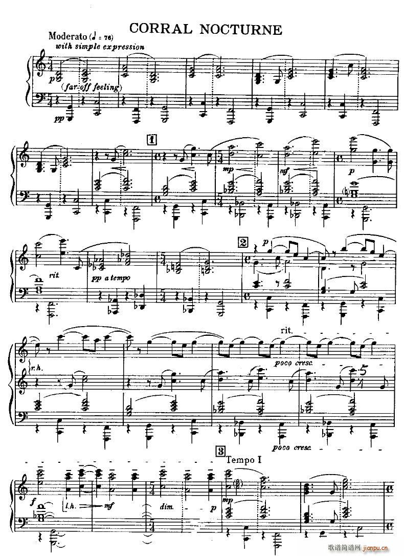 copland Rodeo Ballet Corral Noct(V)1