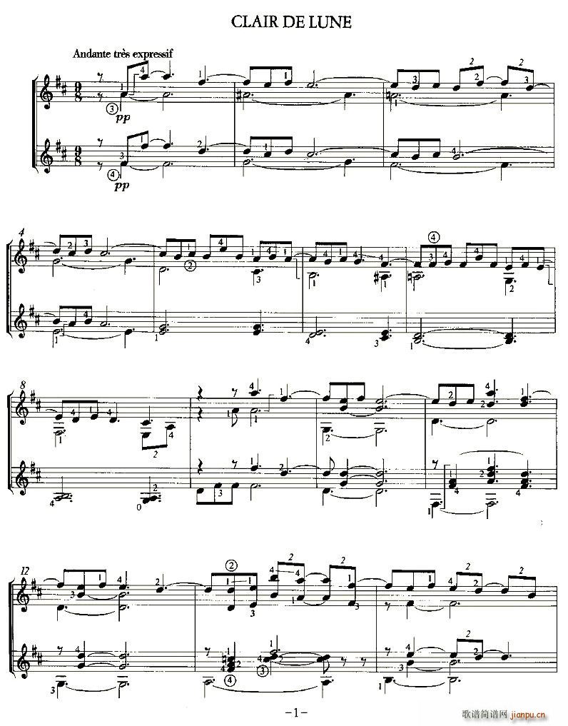 CLAIR DE LUNE(V)1