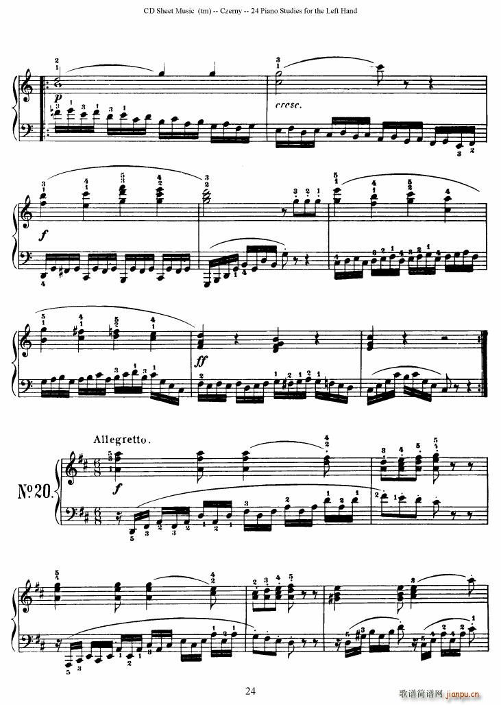 Left Hand Etudes(V)24