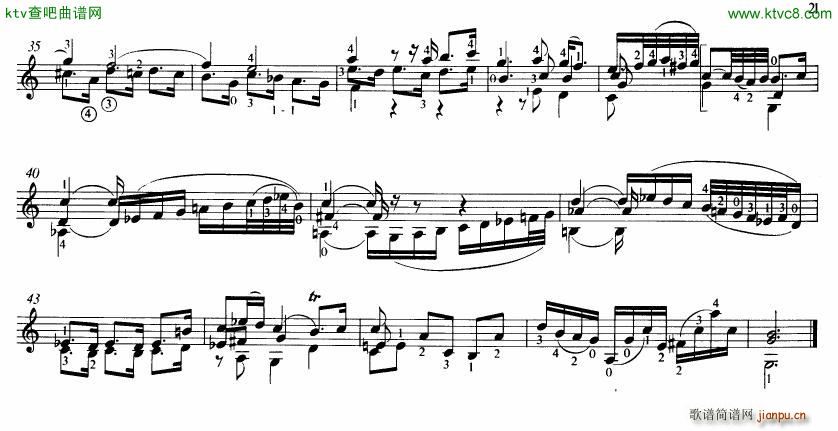 Bach JS BWV 1005 Sonata for Solo Violin in C(V)28