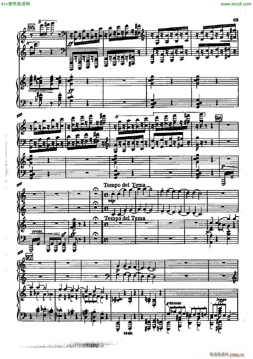 Dohnanyi Variations Nursery Rhyme Op25 (V)22