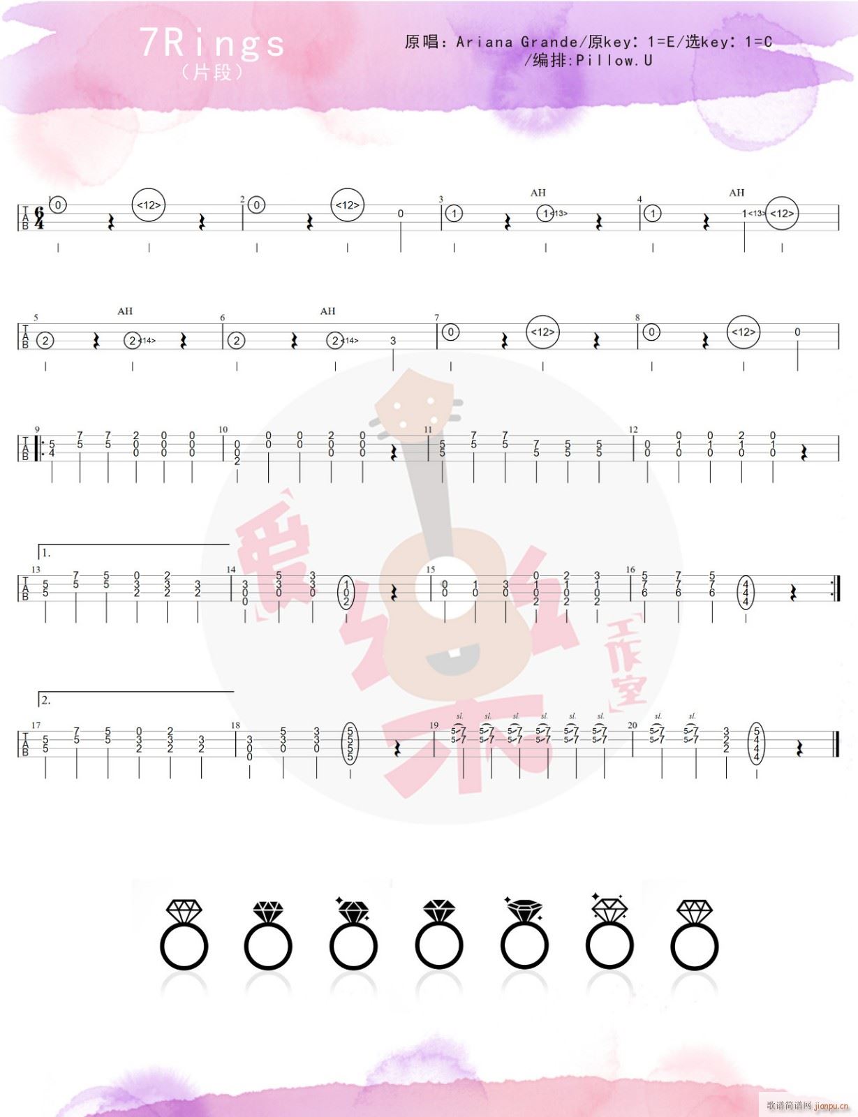 7RingsȿV (jin)ΰukuleleָV(ʮּ)1