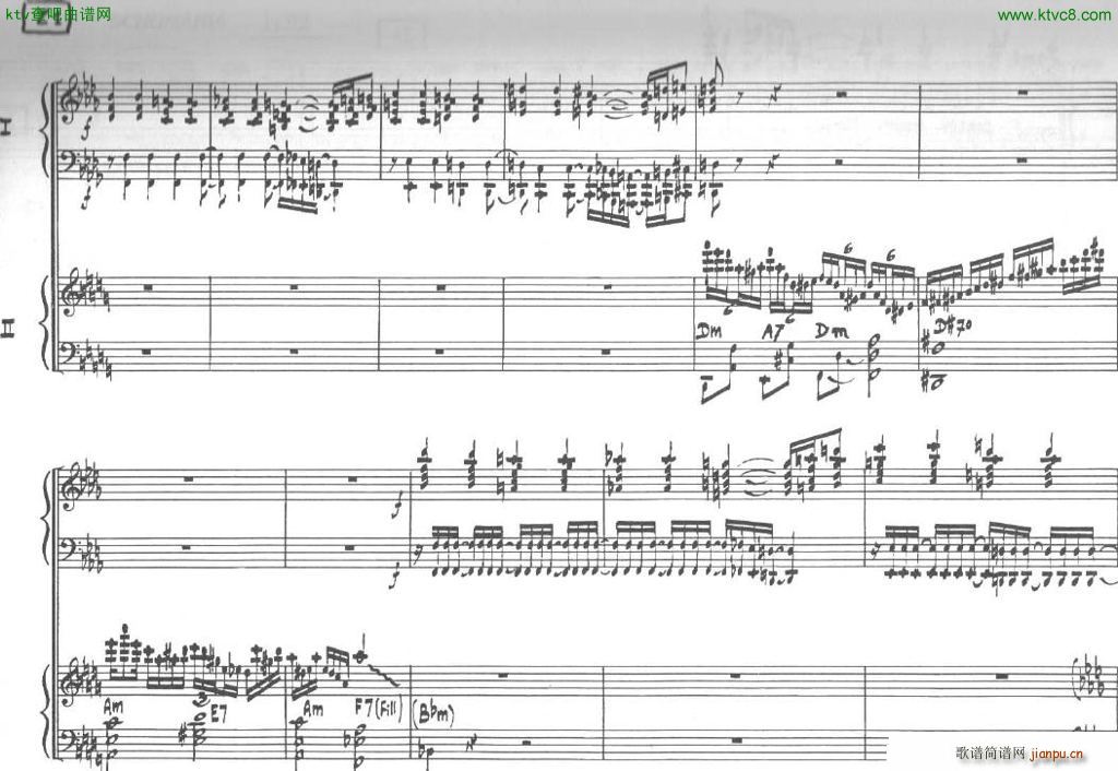 Bolling Sonata for Two Pianist no 2 Part2(V)12