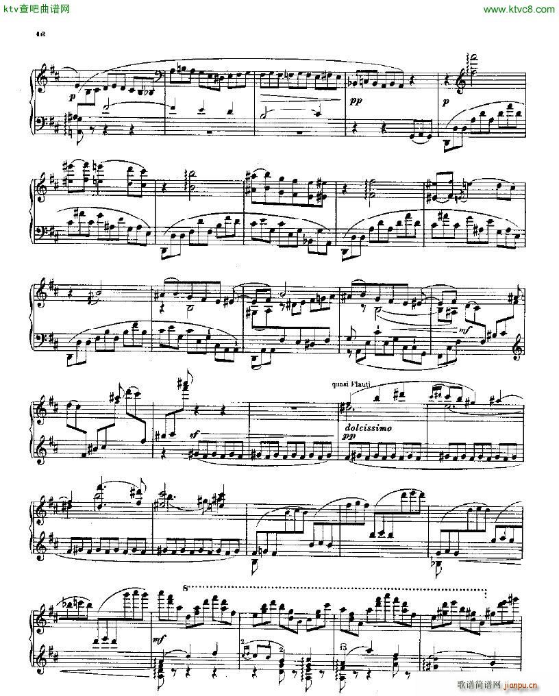Balakirev Piano Sonata In B Flat Minor(V)15