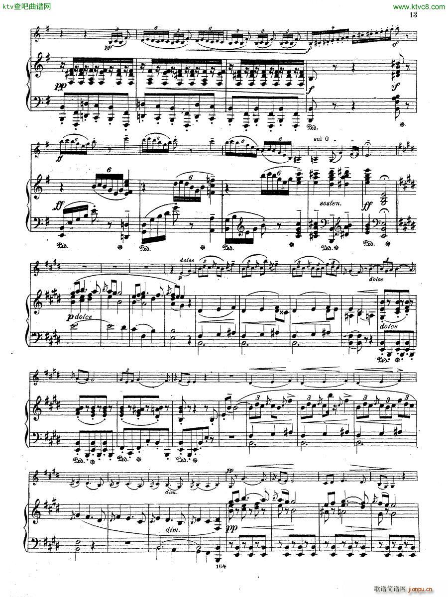 Grieg Violin Sonata 2 G dur op 13(V)3