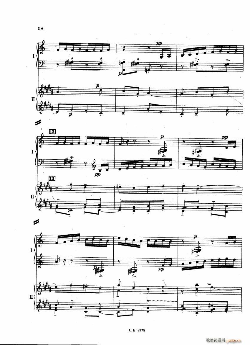 Bartok SZ 83 Piano Concerto 1 2p reduct (V)15