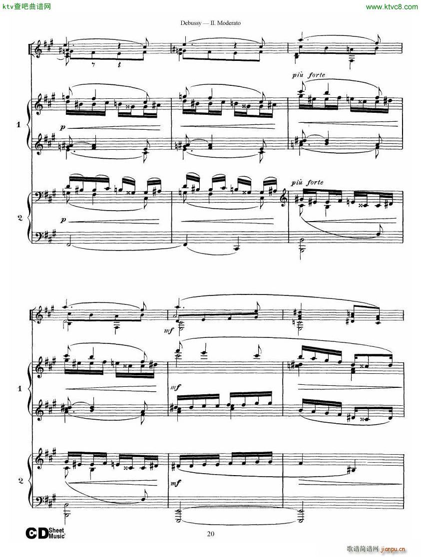 Debussy Printemps II(V)20