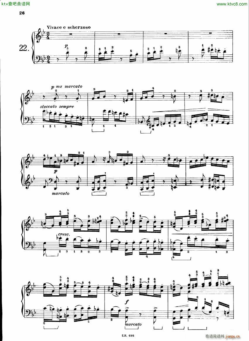 Busoni op37 Twenty Four Preludes (V)18