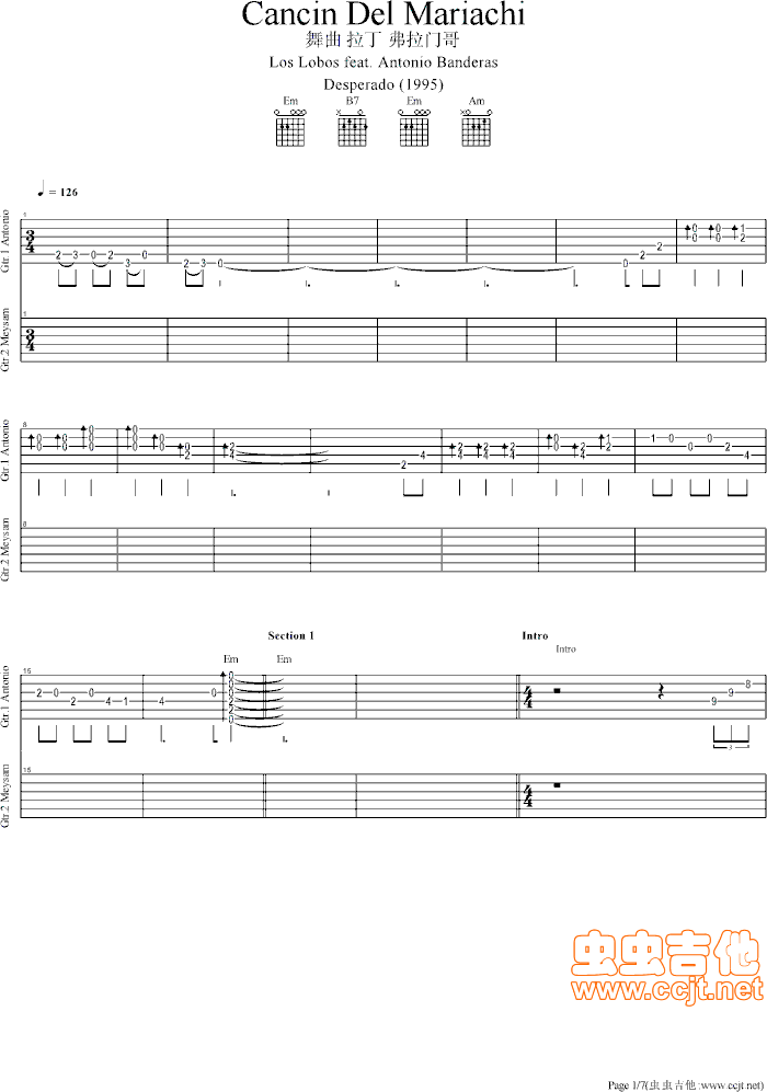 Cancin Del Mariachi(V)1