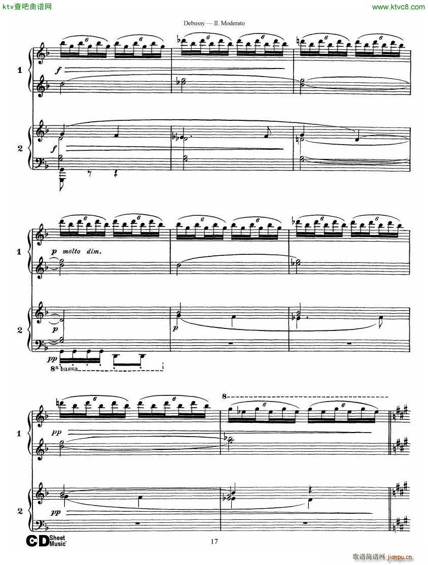 Debussy Printemps II(V)17