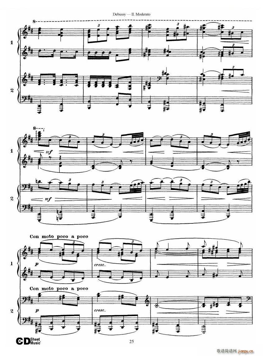 Debussy Printemps II Printemps II(ʮּ)25