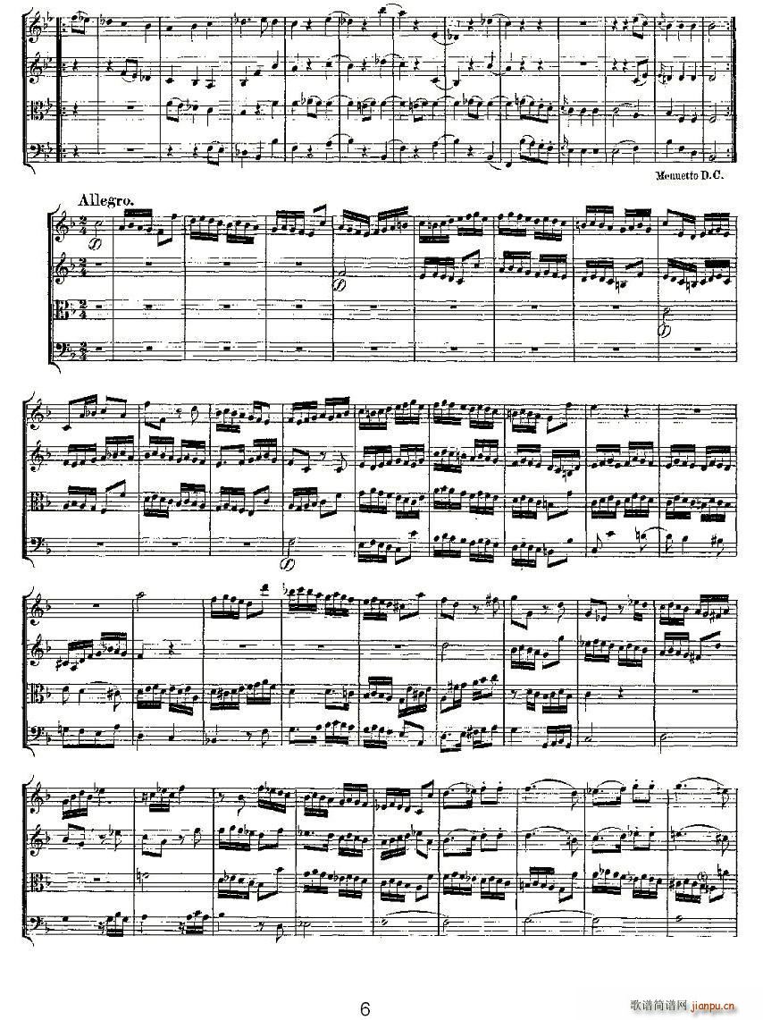 Quartet No 8 in F Major K 168 F{(dio)ڰҘ(l)(V)6