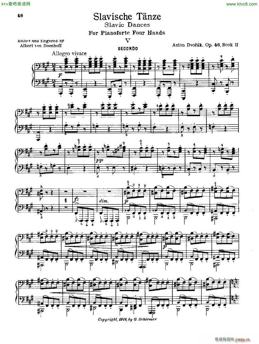 Dvorak op 1 46 2(V)1