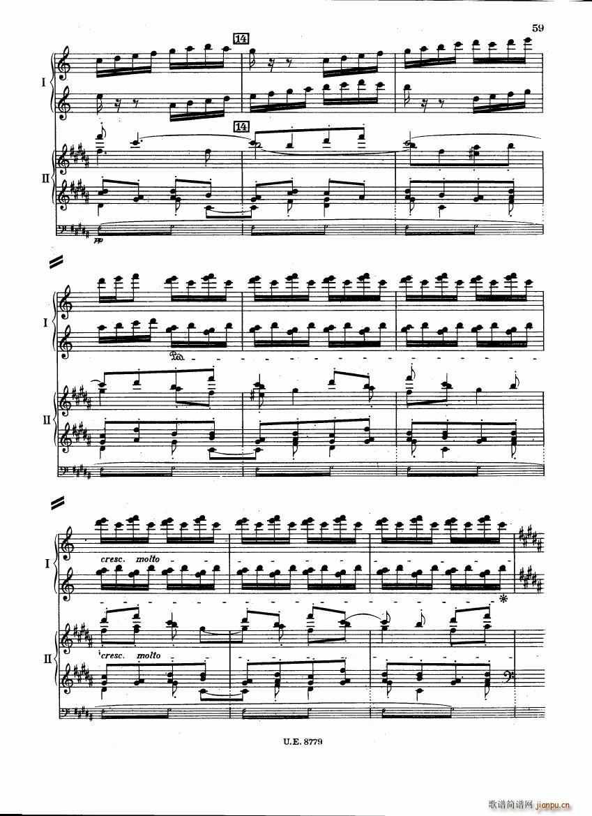 Bartok SZ 83 Piano Concerto 1 2p reduct (V)16