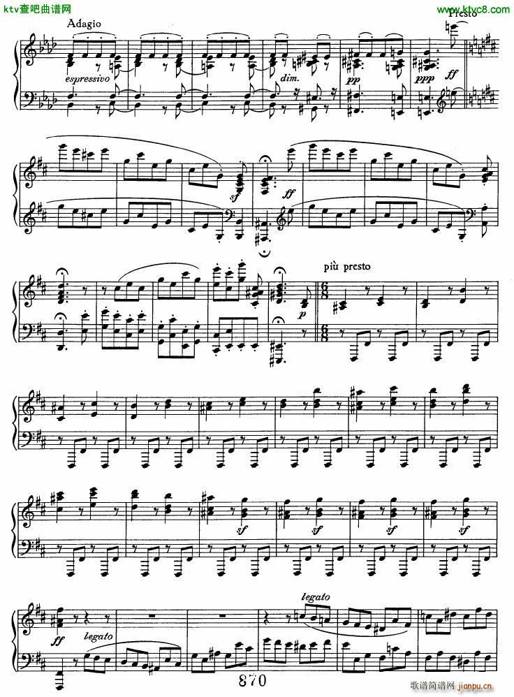 Beethoven op 77 Fantasia in g(V)5