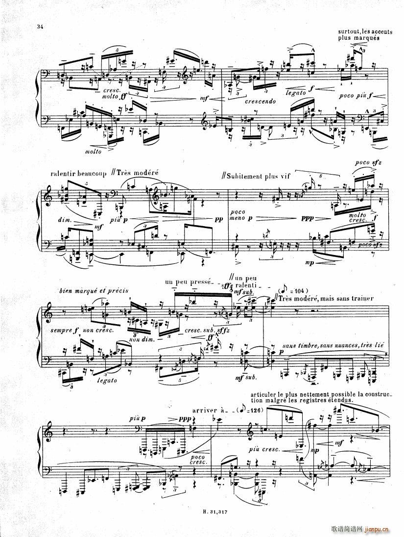Pierre Boulez Sonata No 2 25 48(V)10