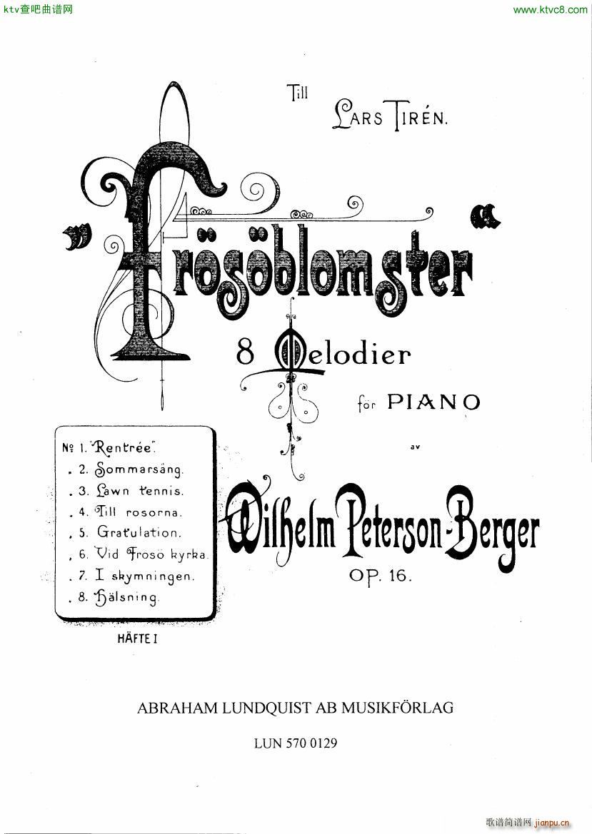 Berger Fr s blomster(V)1