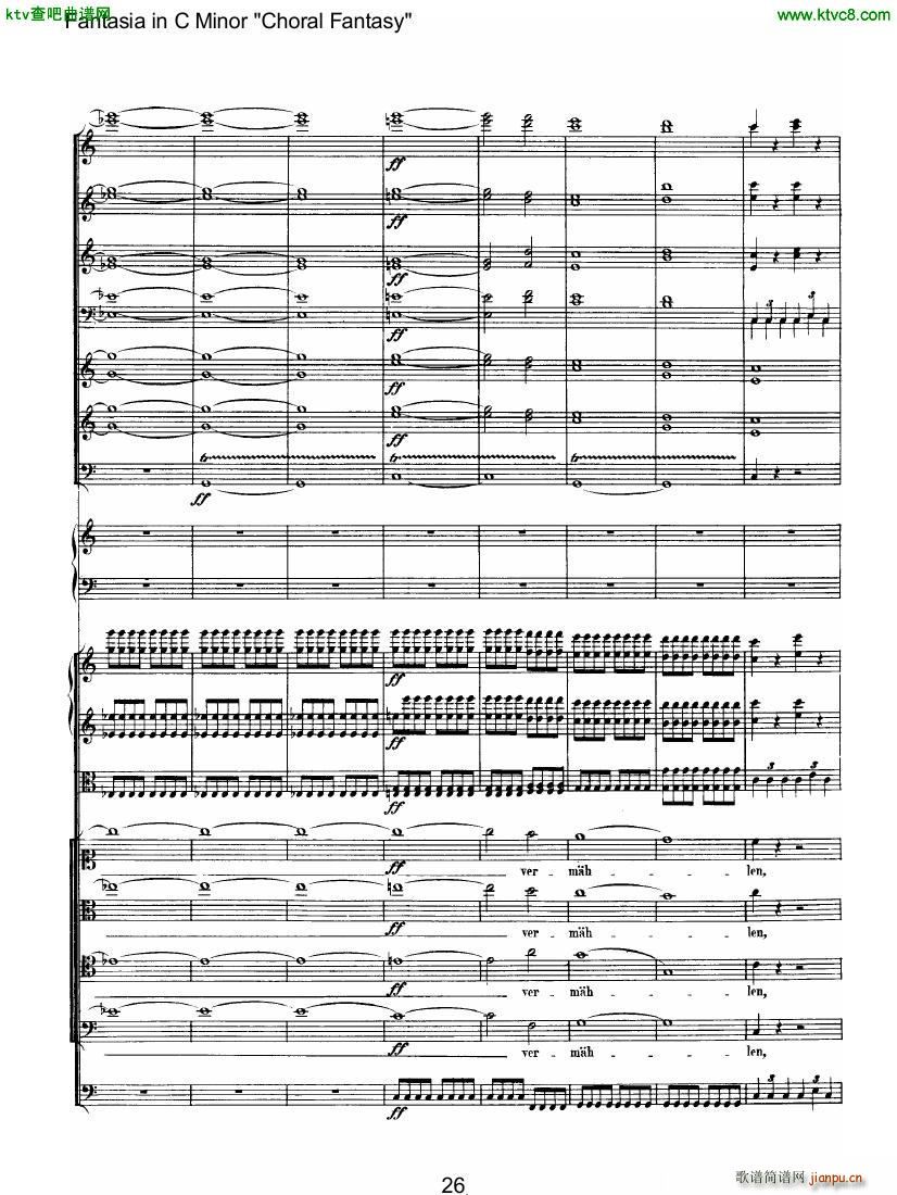Beethoven op 80 Choral Fantasy (V)11