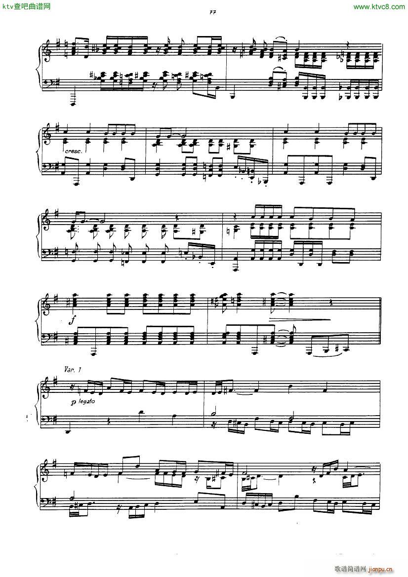 gulda variations on light my fire(V)3