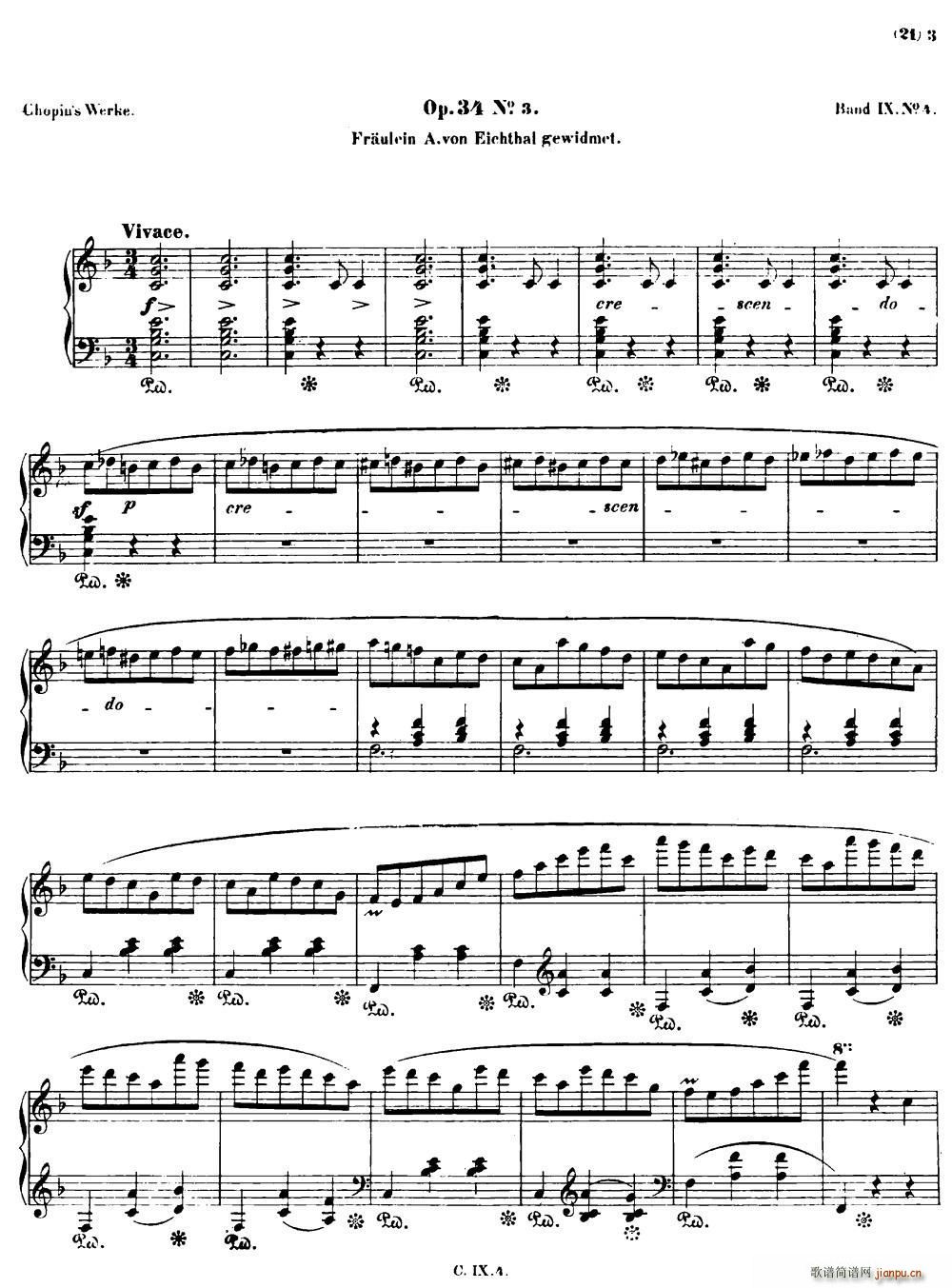 Valse brillante Op34 No3 F{(dio)AAOp 34 3(V)1