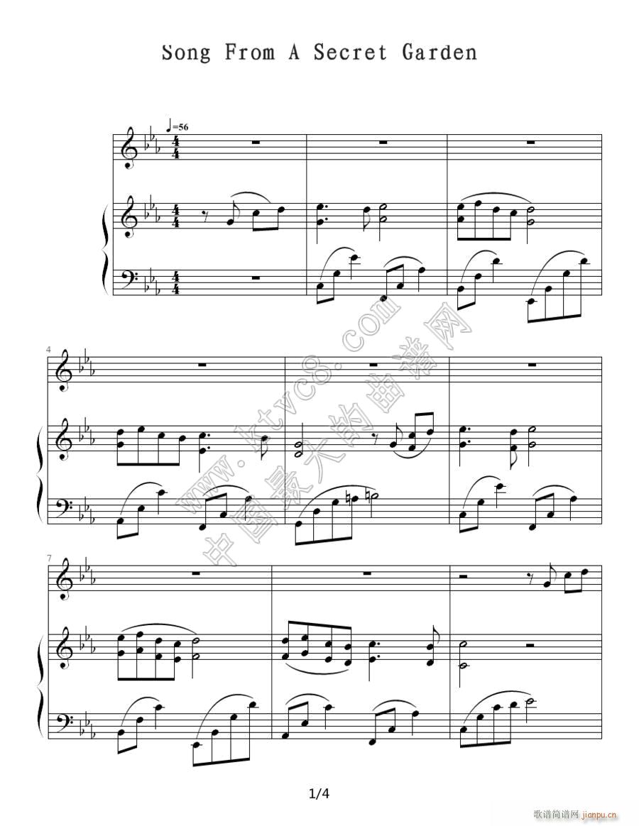 Song From A Secret Garden1(V)1