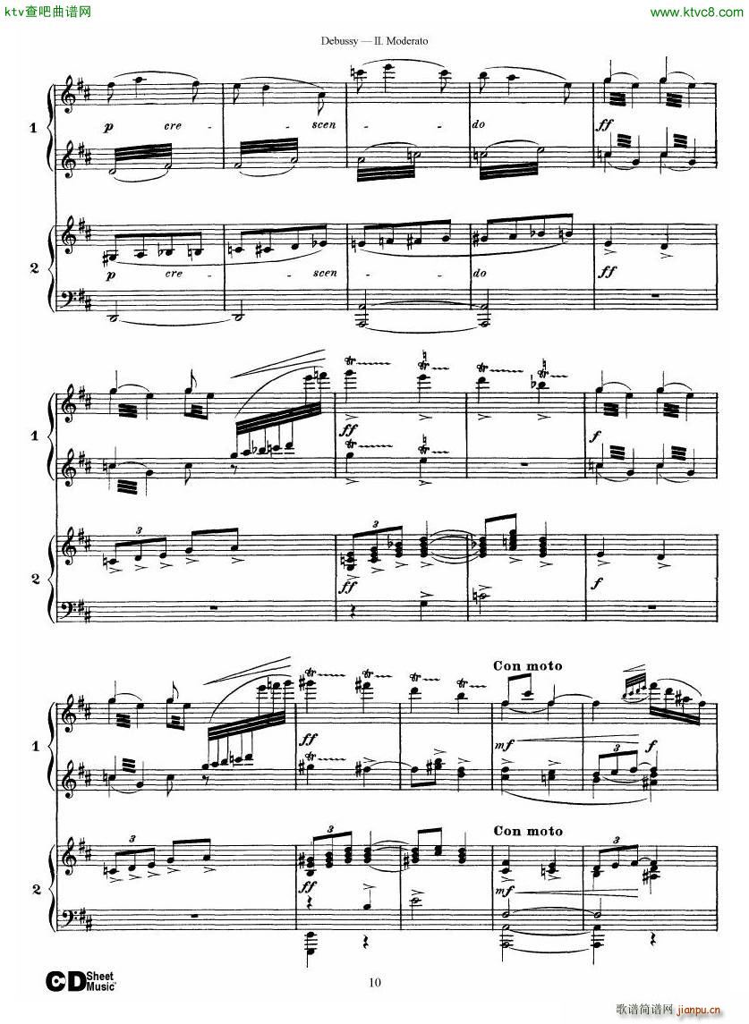 Debussy Printemps II(V)10