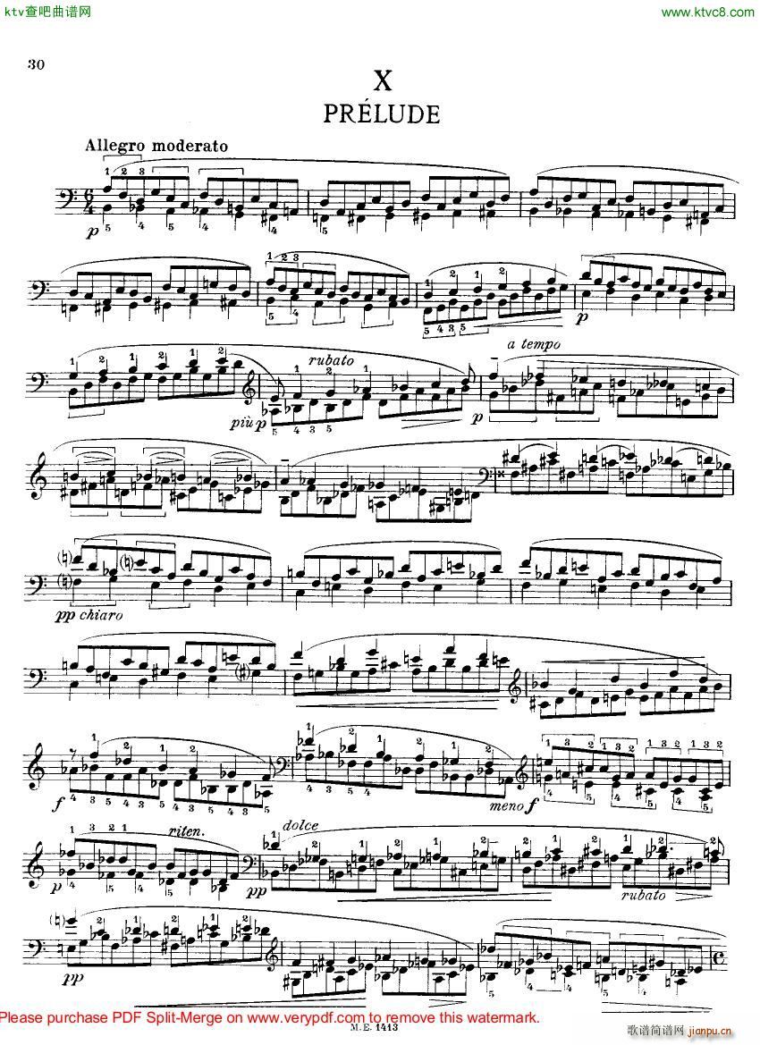 Blanchet Op 41 64 Preludes (V)3