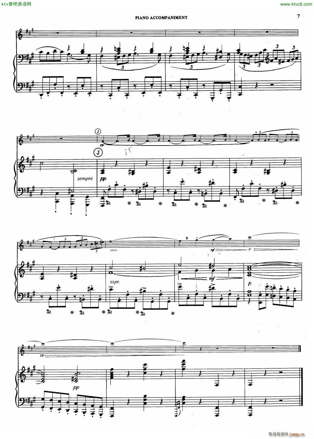 Faure pavane flute and piano(V)7
