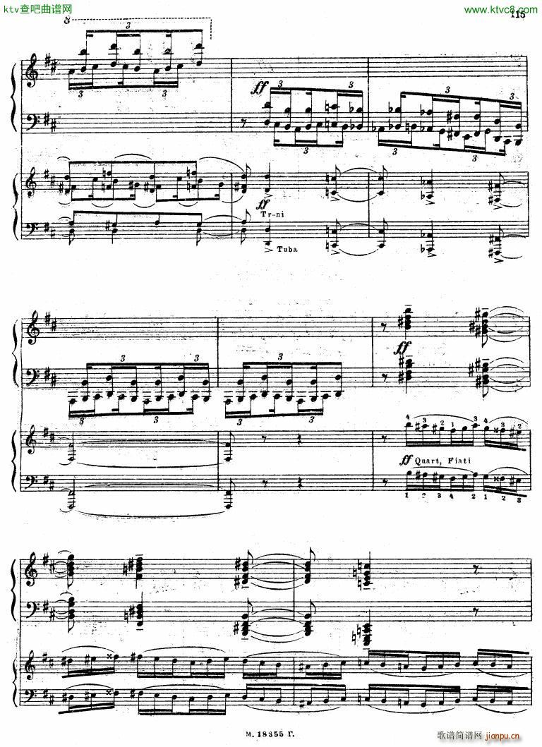 Feinberg op 36 Piano concerto No 2 (V)54
