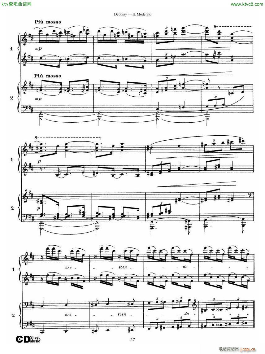 Debussy Printemps II(V)27