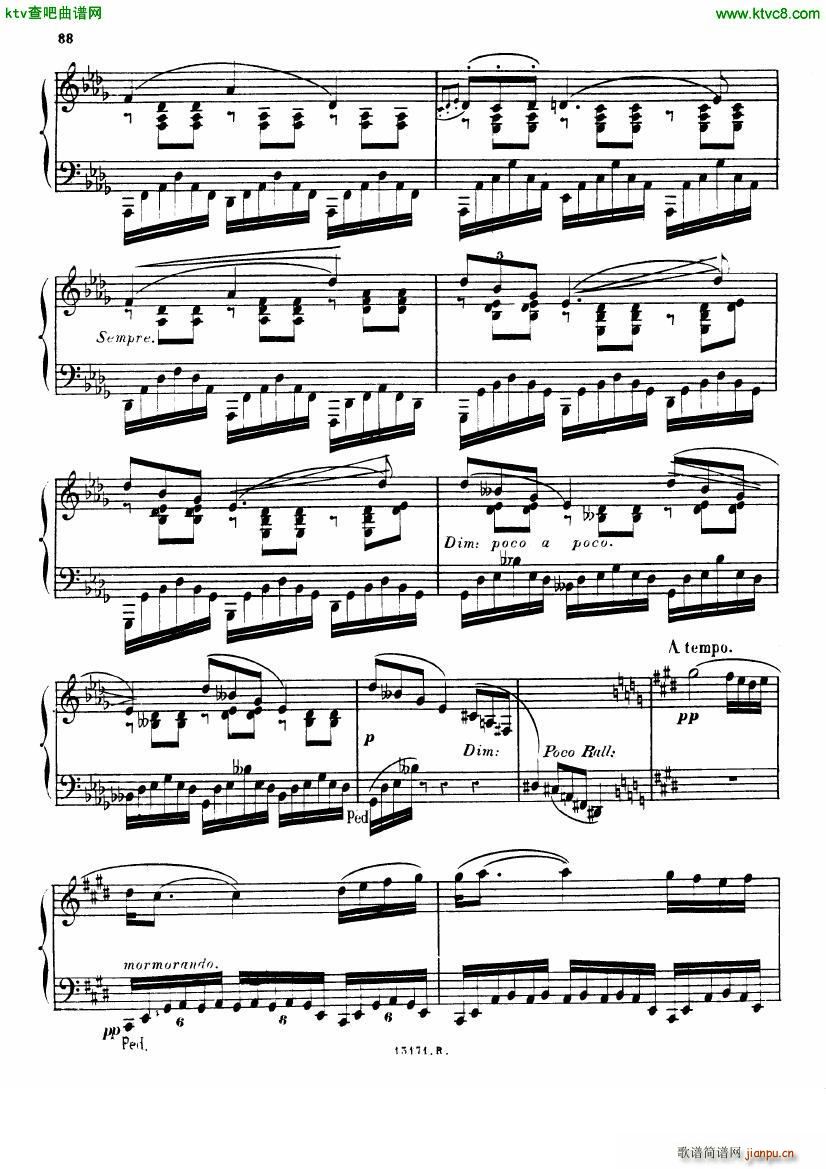 Alkan op 39 12 Etudes in Minor Keys no 9(V)15
