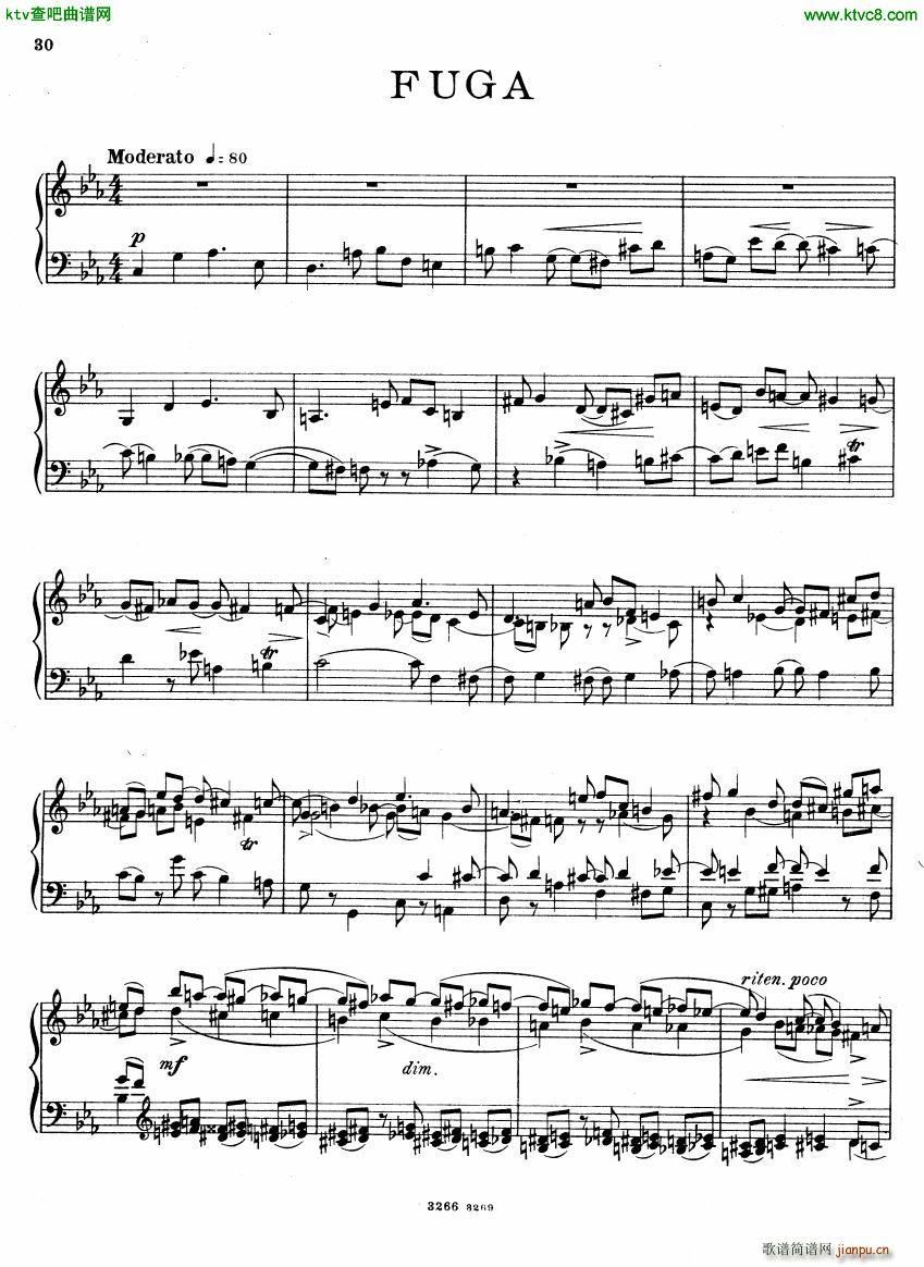 101 3 prelude and fugue(V)6