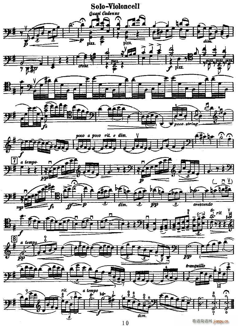 Dvorak - Cello Concerto(V)10