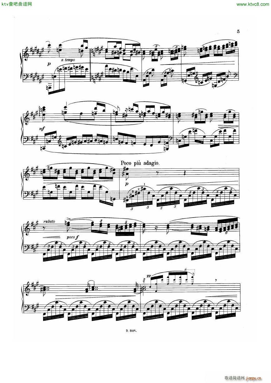Dohnnyi op 11 Four Rhapsodies(V)21