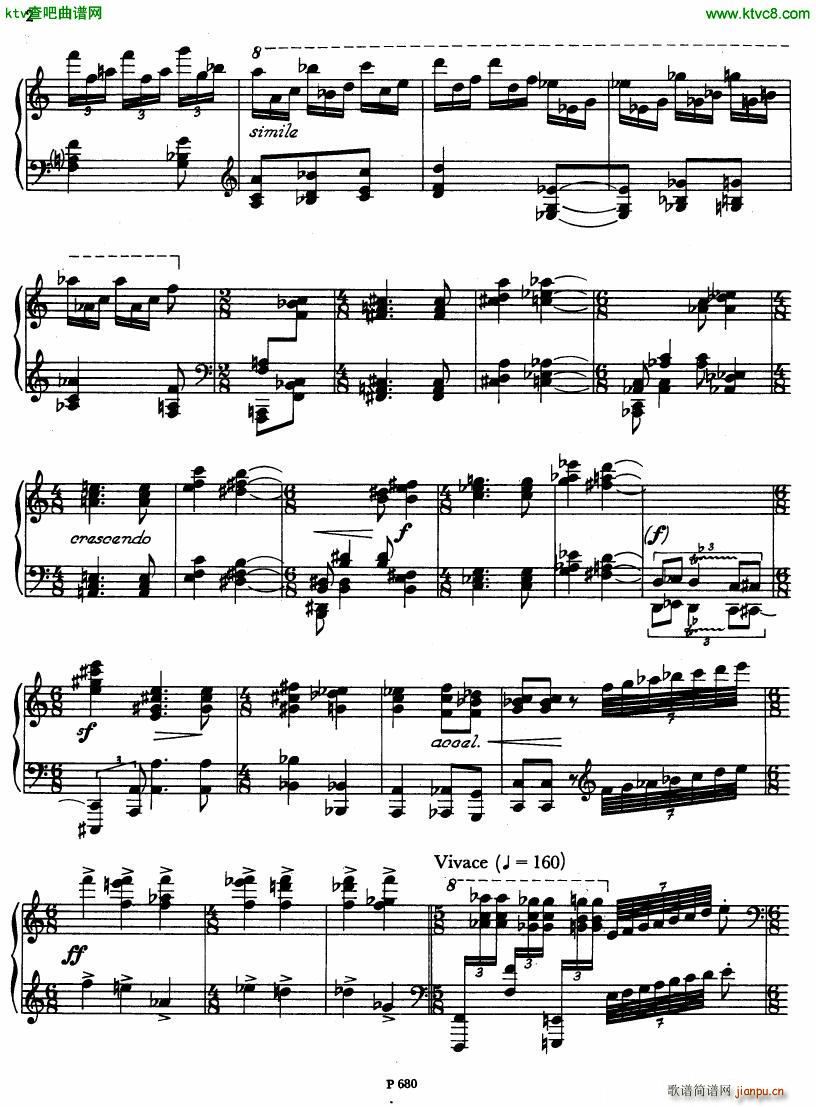 Fiser piano sonata no 3(V)5