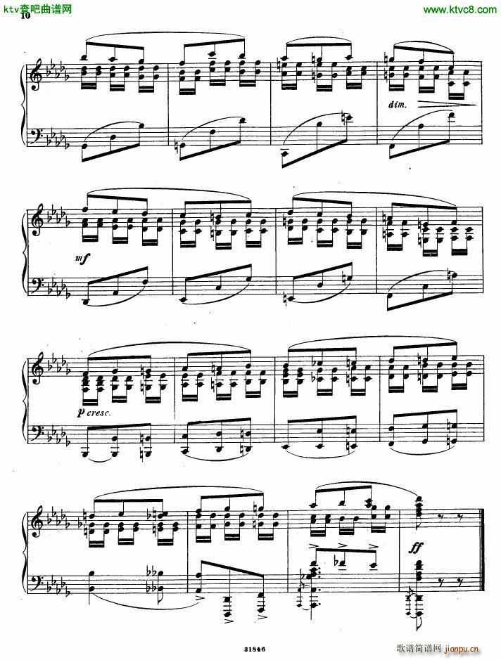 Gliere 25 Preludes op30 Book1(V)8