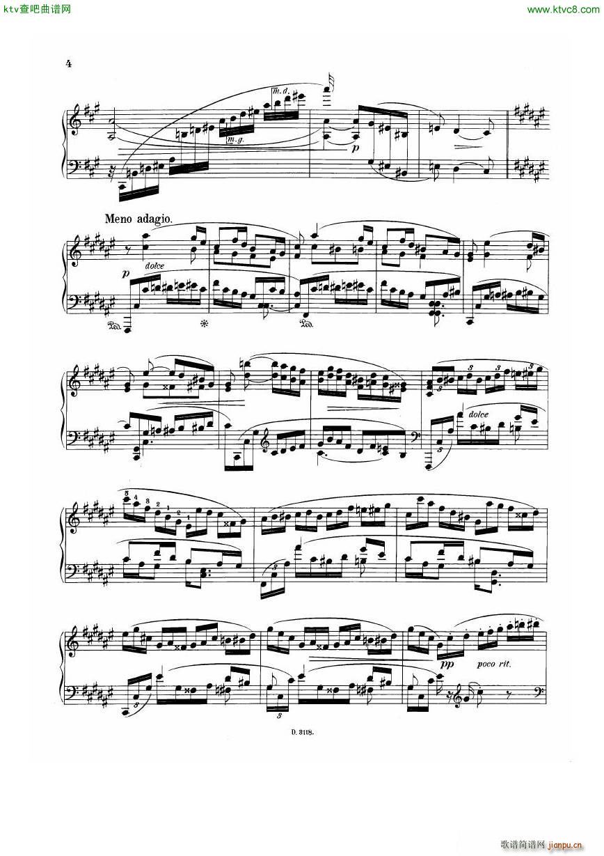 Dohnnyi op 11 Four Rhapsodies(V)20