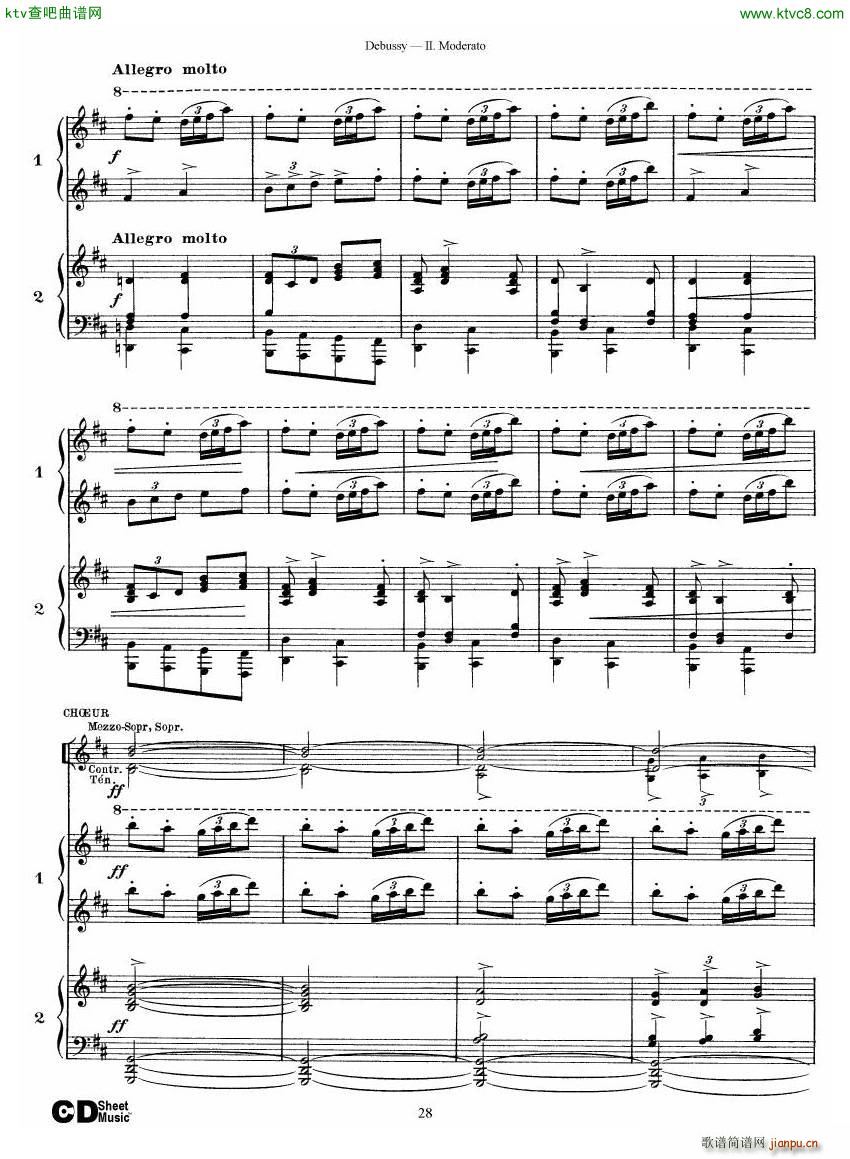 Debussy Printemps II(V)28